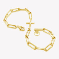 Chain Breaker Cross Bracelet