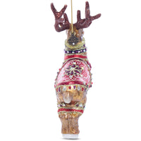 Dancer Glass Ornament