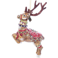 Dancer Glass Ornament