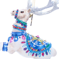 Vixen Glass Ornament
