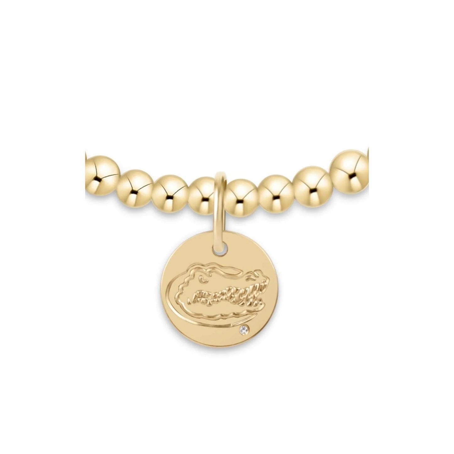 extends ecollegiate classic gold 3mm bracelet - florida disc
