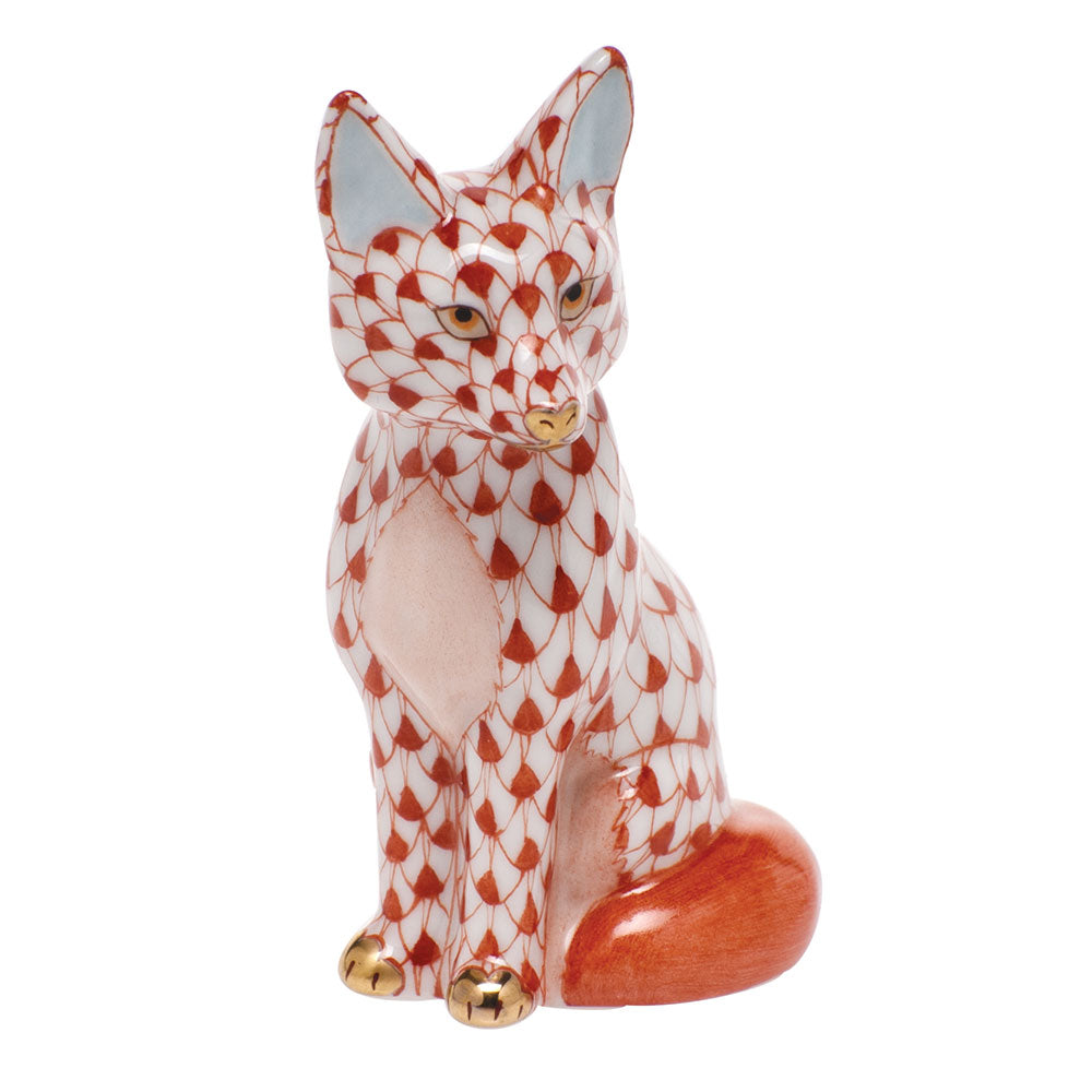 Sitting Fox — Rust
