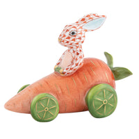 Carrot Car Bunny — Rust