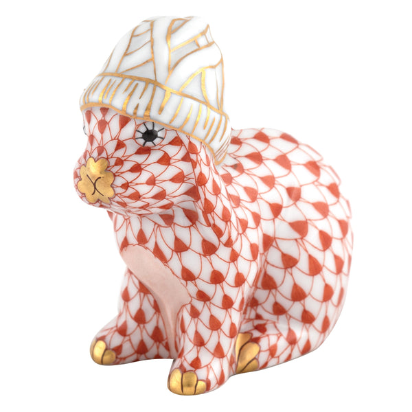 Bunny with Winter Hat