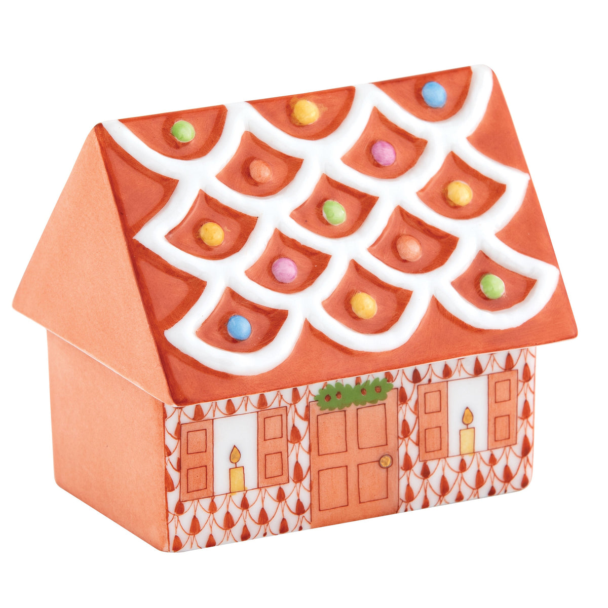 Cozy Gingerbread House — Rust