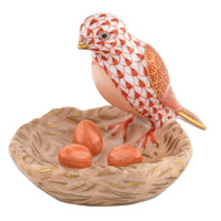 Bird with Nest — Rust