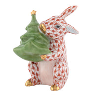 Christmas Tree Bunny — Rust