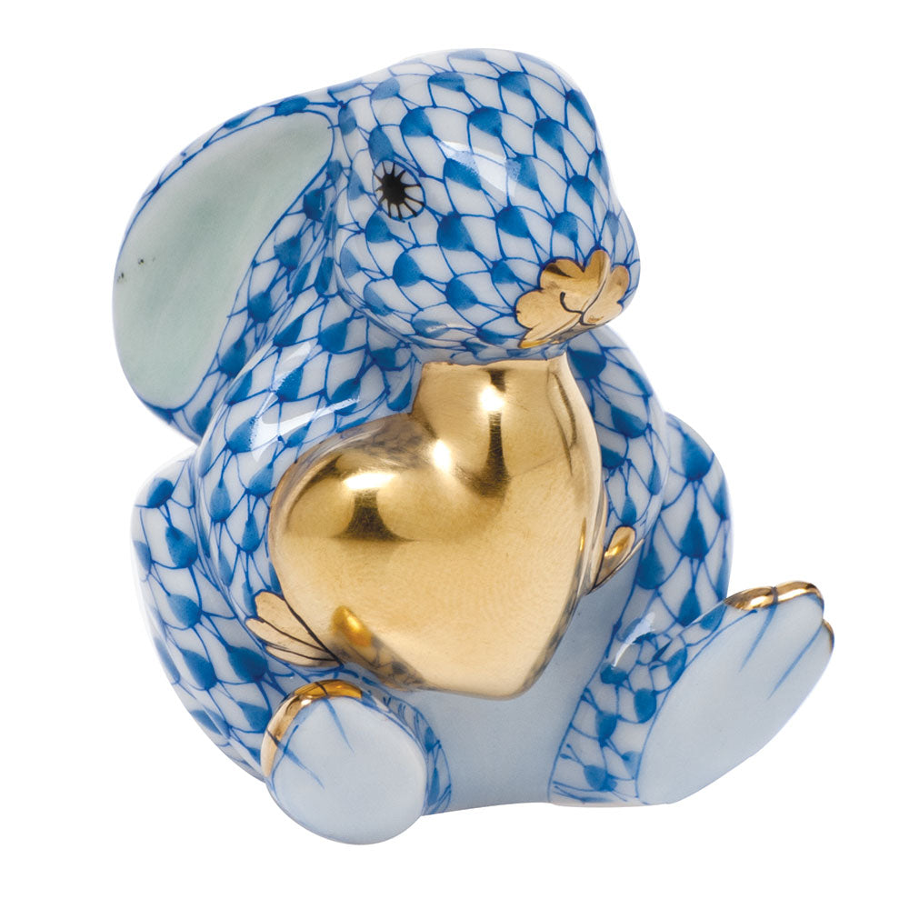 Bunny with Heart — Blue