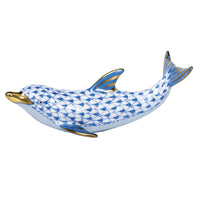 Playful Dolphin — Blue