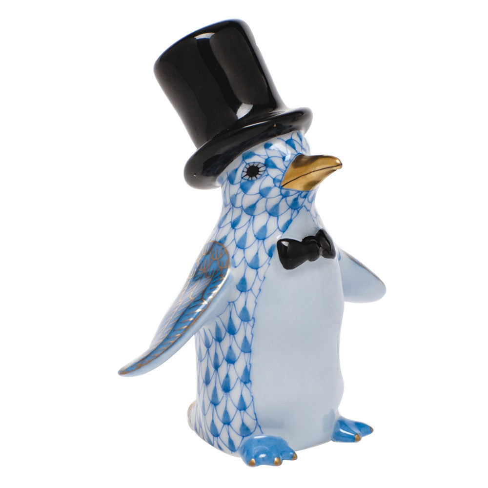 Tuxedo Penguin — Blue