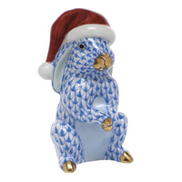 Santa Bunny — Blue