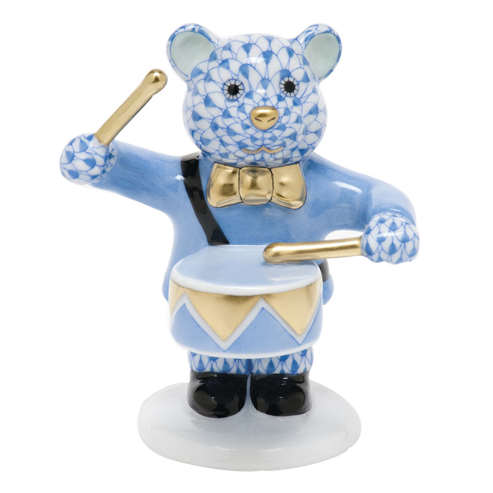 Little Drummer Bear — Blue