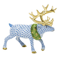 Holiday Reindeer — Blue