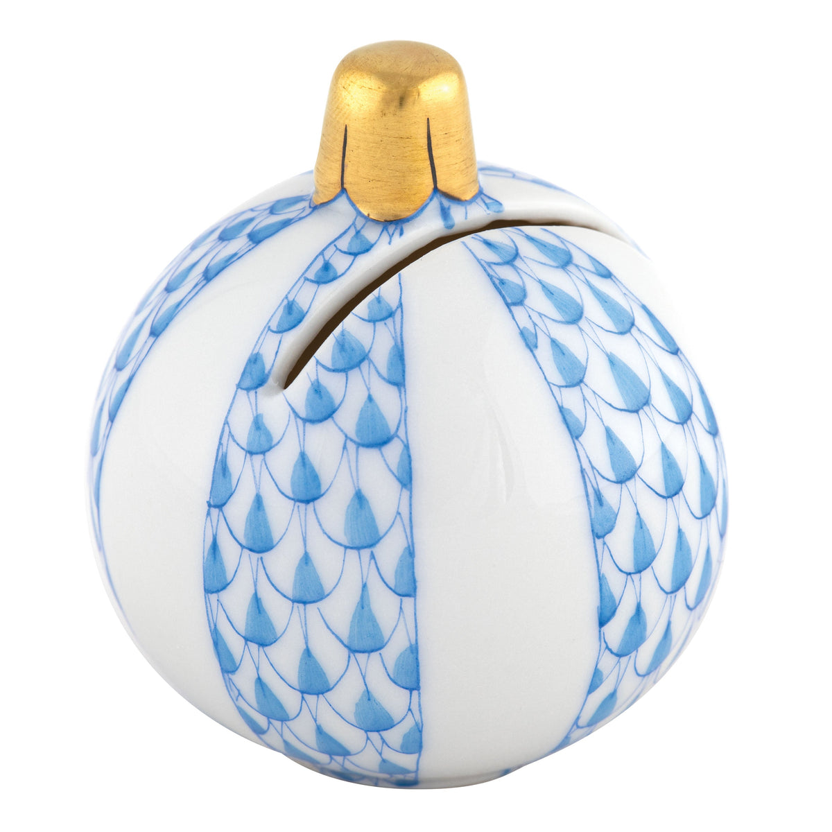 Ornament Place Card Holder — Blue