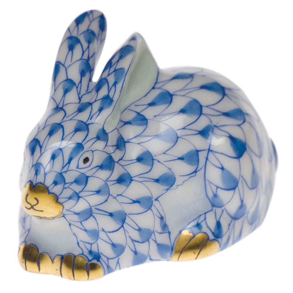 Miniature Lying Rabbit — Blue