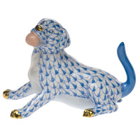 Labrador with Ball — Blue