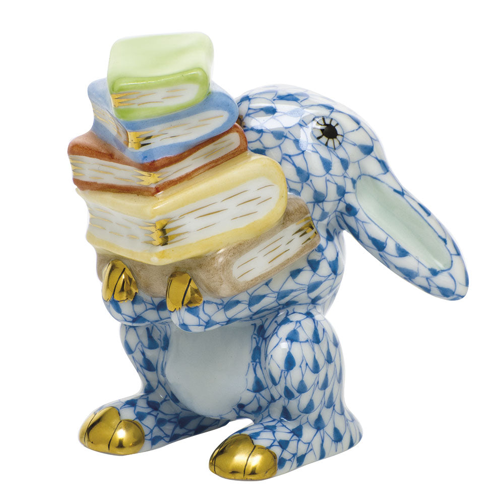 Scholarly Bunny — Blue
