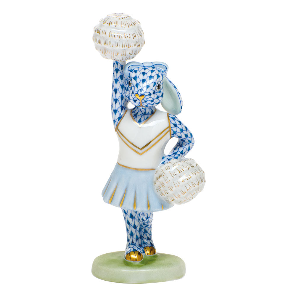 Cheerleader Bunny — Blue