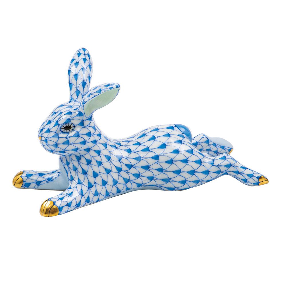 Lounging Bunny — Blue