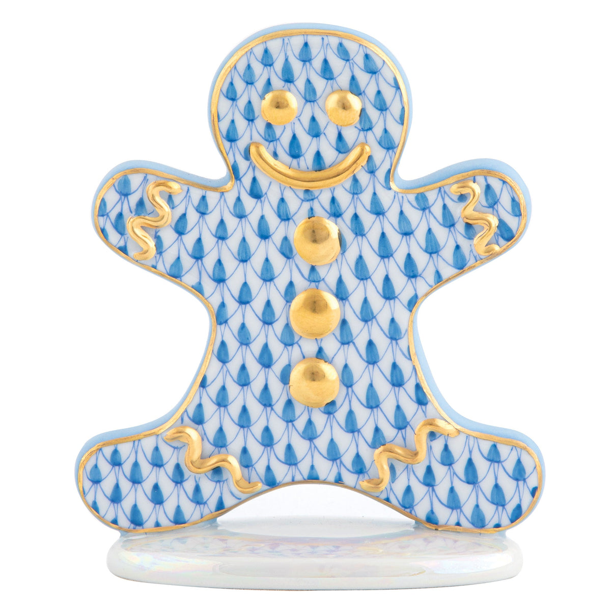 Gingerbread Man — Blue