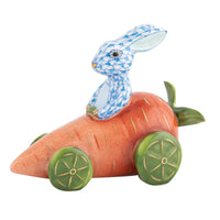 Carrot Car Bunny — Blue