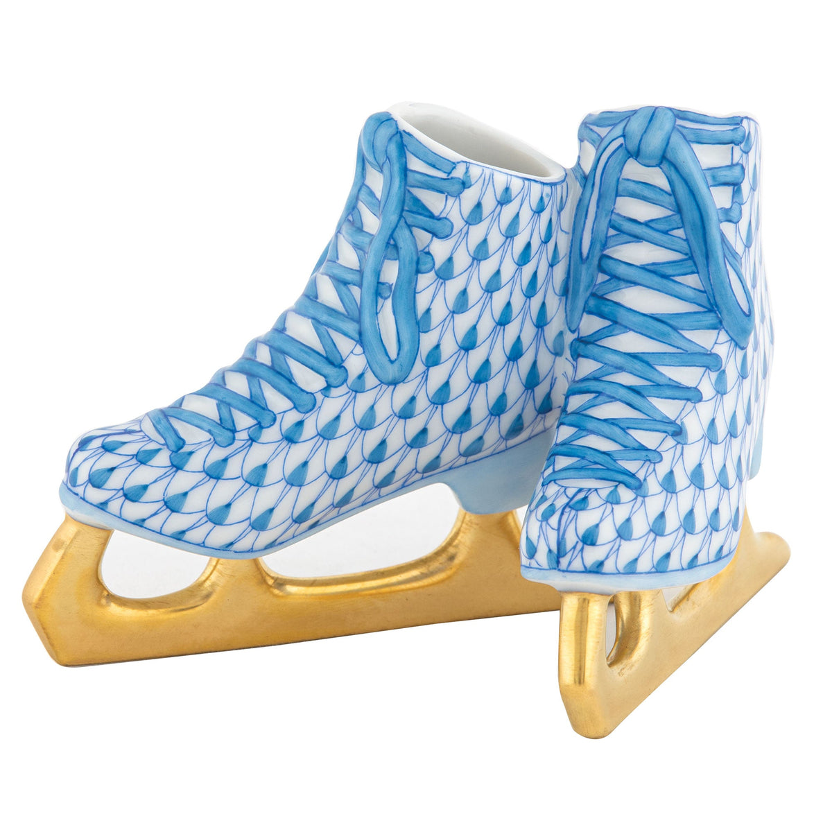 Pair of Ice Skates — Blue