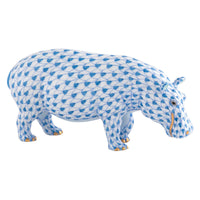 Medium Hippopotamus — Blue