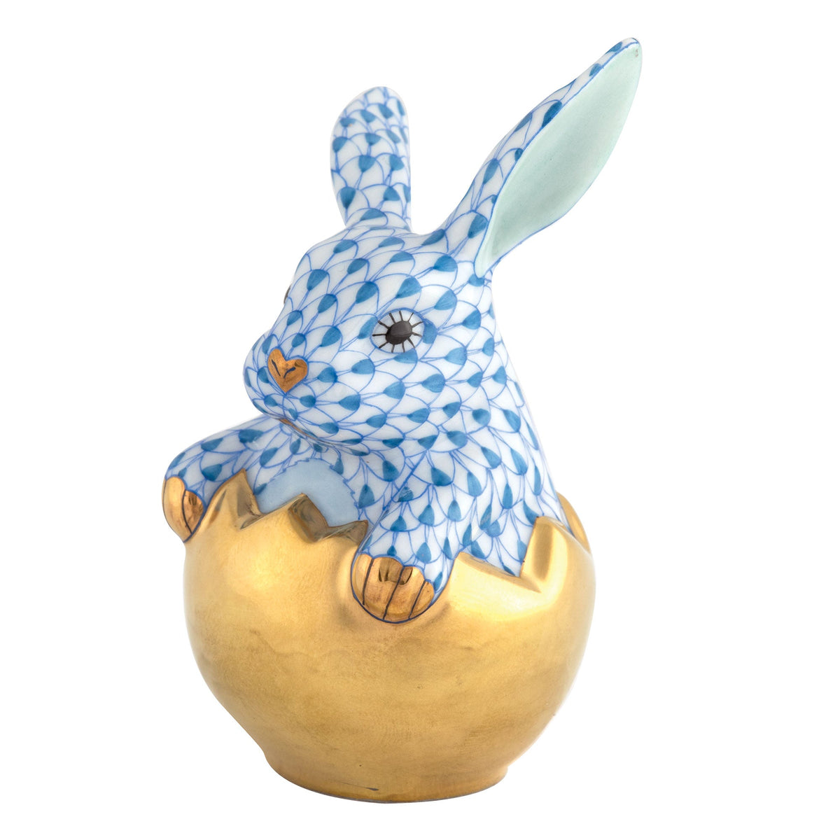 Hatching Bunny — Blue