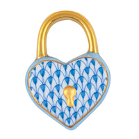 Heart Lock — Blue