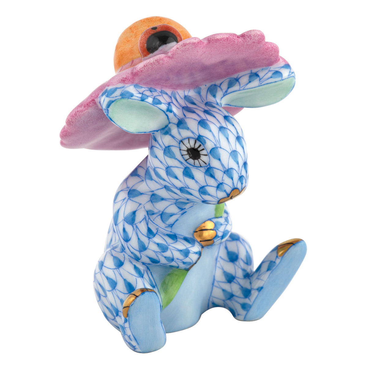 Umbrella Bunny — Blue