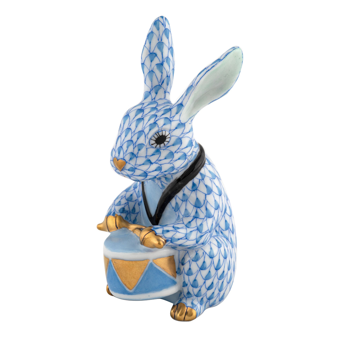 Drummer Bunny — Blue