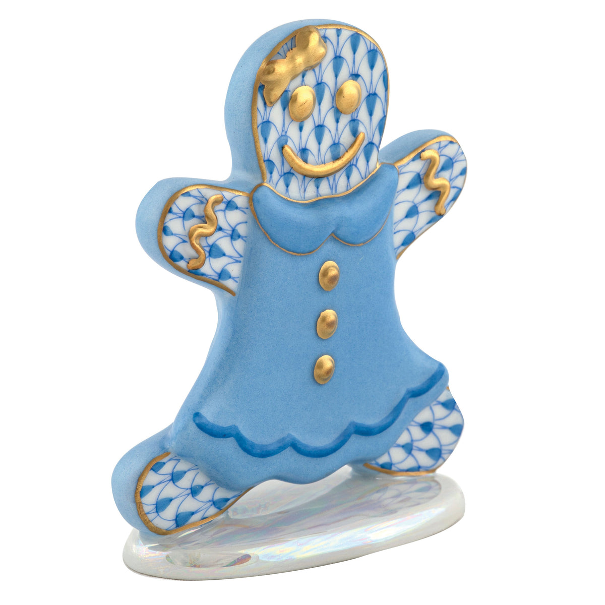 Gingerbread Girl — Blue