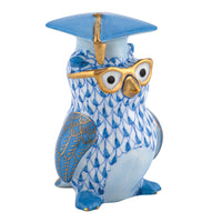 Graduation Owl — Blue