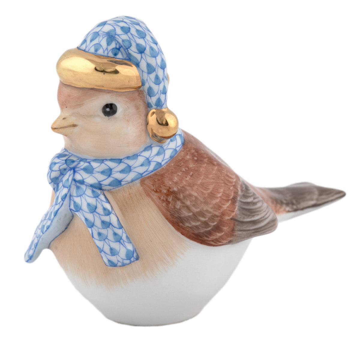 Winter Bird — Blue