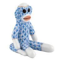Sock Monkey — Blue