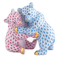 Bear Hug — Blue & Raspberry