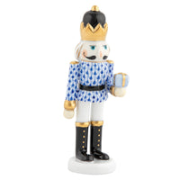 Nutcracker with Gift — Sapphire