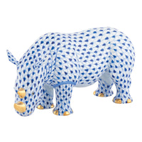 Standing Rhinoceros — Sapphire