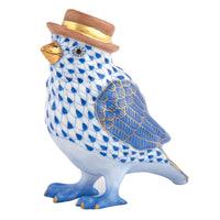 Bird with Hat — Sapphire