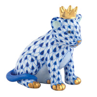 Lion Cub with Crown — Sapphire