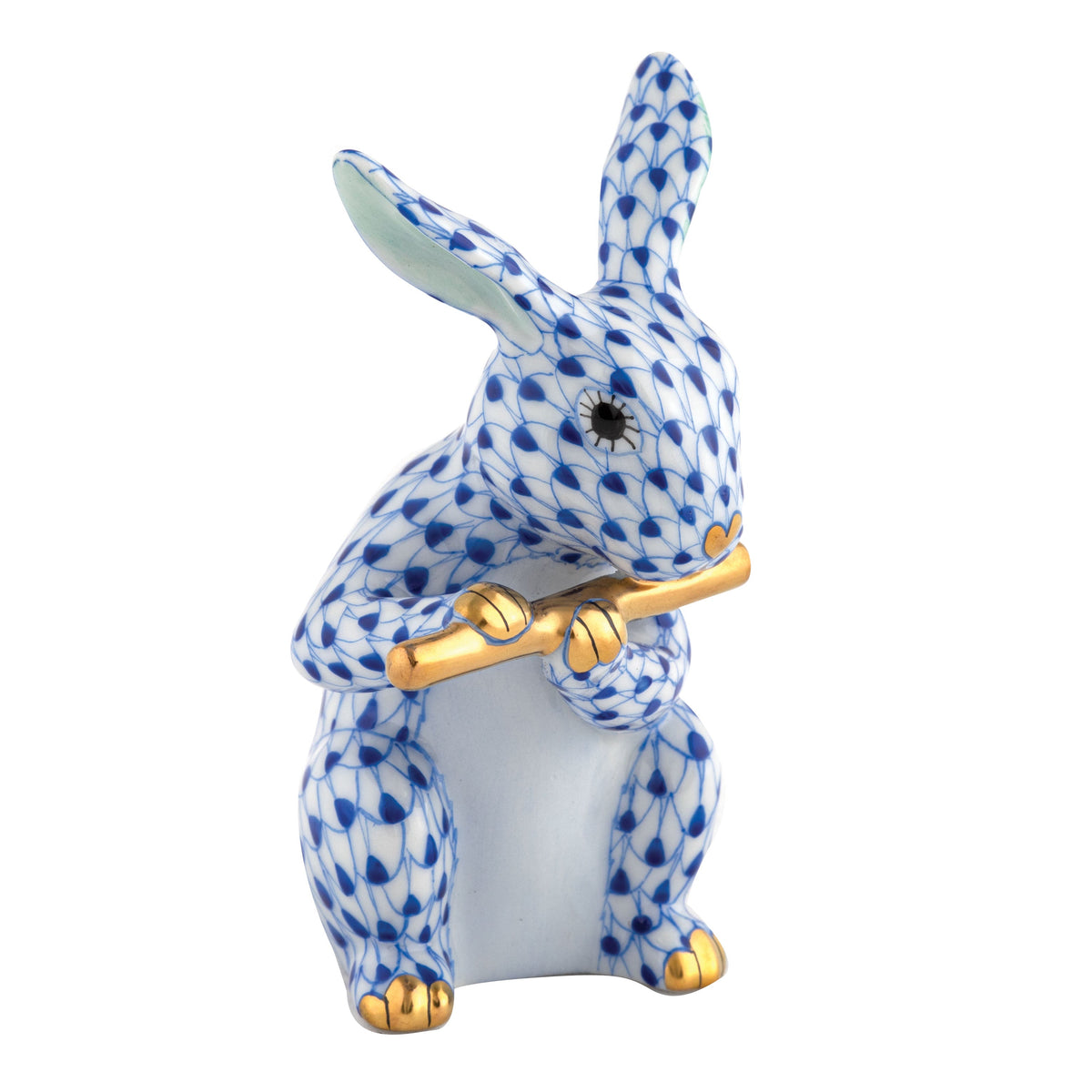 Flute Bunny — Sapphire