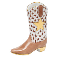 Cowboy Boot — Chocolate