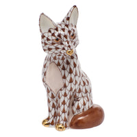 Sitting Fox — Chocolate
