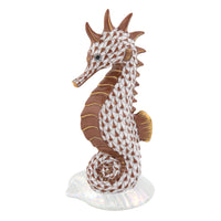 Seahorse On Scallop Shell — Chocolate