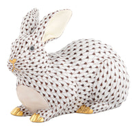 Large Lying Bunny — Chocolate