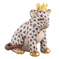 Lion Cub with Crown — Chocolate