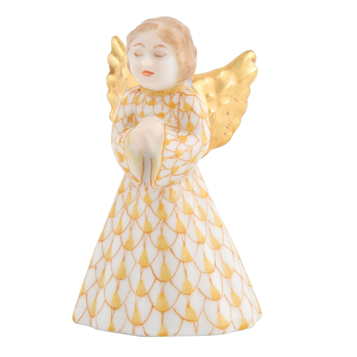 Petite Praying Angel — Butterscotch