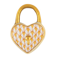Heart Lock — Butterscotch