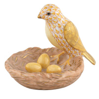 Bird with Nest — Butterscotch