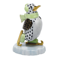 Ice Skating Penguin — Black
